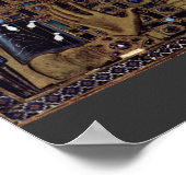 Archangel Michael door Meister Der Ikone Des Erzen Poster (Hoek)