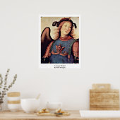 Archangel Michael door Pietro Perugino Poster (Keuken)