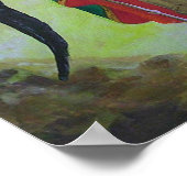 Archangel Michael door S Lewis Poster (Hoek)