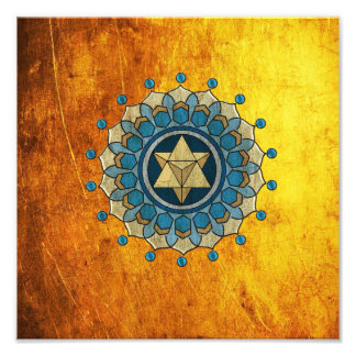 Archangel Michael Foto Afdruk