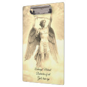 Archangel Michael geel klembord (Links)