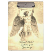 Archangel Michael geel klembord (Voorkant)