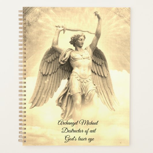 Archangel Michael-gele planner (Voorkant)