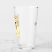 Archangel Michael God's laser-gele glazen beker (Links)