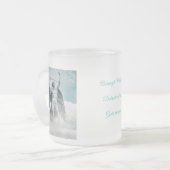 Archangel Michael God's laseroog, bevroren mok (Voorkant links)