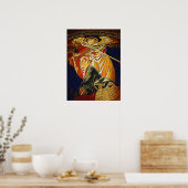 Archangel Michael Gothic, Kaiser Wilhelm Church Poster (Keuken)