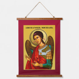 Archangel Michael Hangend Wandkleed