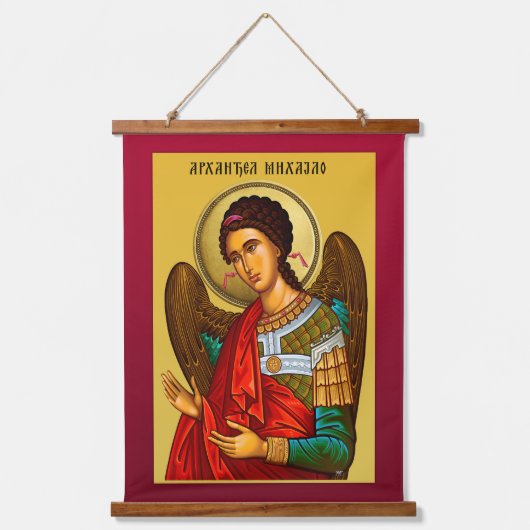 Archangel Michael Hangend Wandkleed (Voorkant)