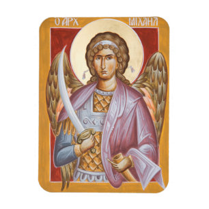 Archangel Michael Icon Magnet Magneet