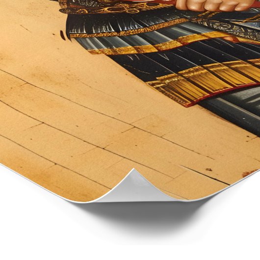 Archangel Michael Icon Poster (Hoek)