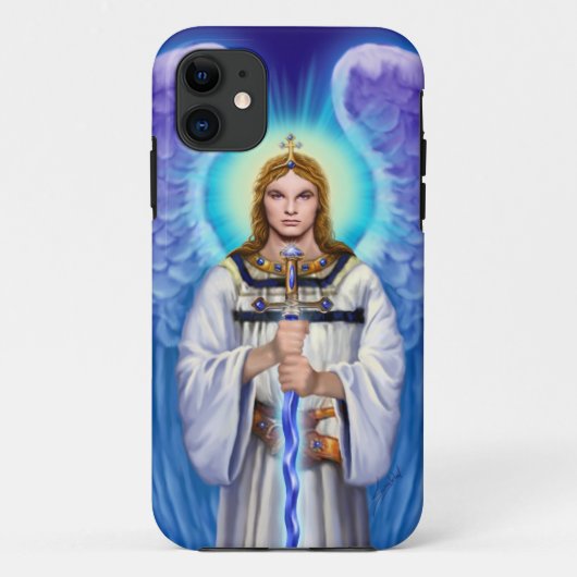 Archangel Michael iPhone Case (Achterkant)