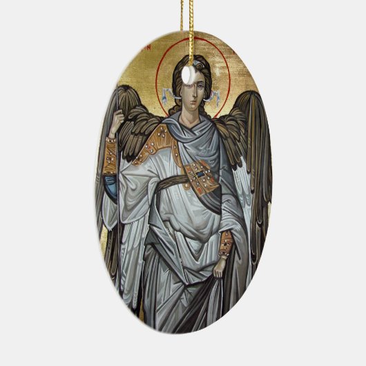 Archangel Michael Keramisch Ornament (Rechts)