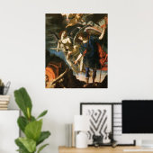 Archangel Michael levert zielen aan het ziekenhuis Poster (Thuiskantoor)