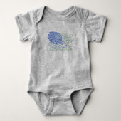 Archangel Michael Love & Support Baby Bodysuit (Voorkant)