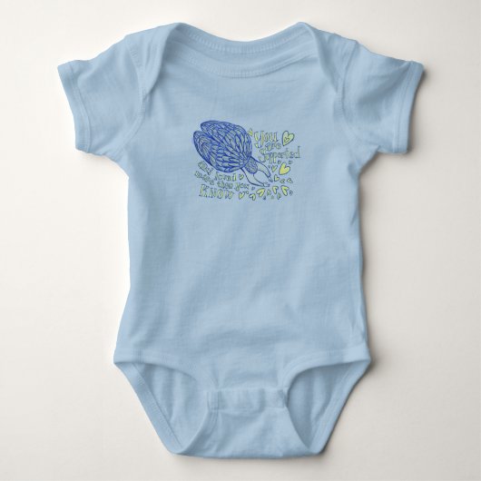 Archangel Michael Love & Support Baby Bodysuit (Voorkant)