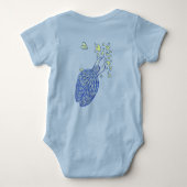 Archangel Michael Love & Support Baby Bodysuit (Achterkant)