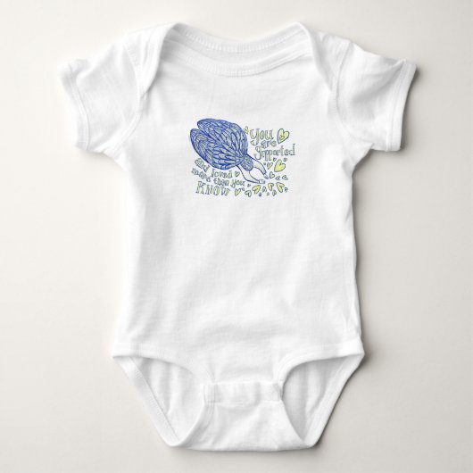 Archangel Michael Love & Support Baby Bodysuit-pak Romper (Voorkant)