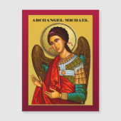 Archangel Michael Magnetische Uitnodiging (Voorkant)