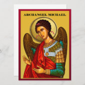 Archangel Michael Menu (Voorkant / Achterkant)