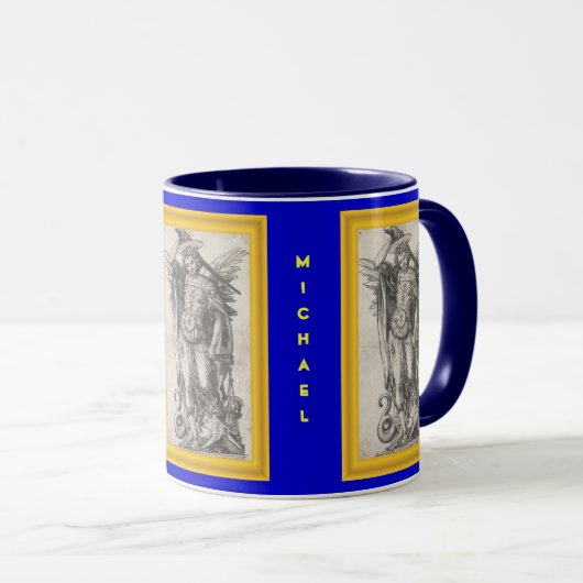 Archangel Michael mok (Voorkant rechts)