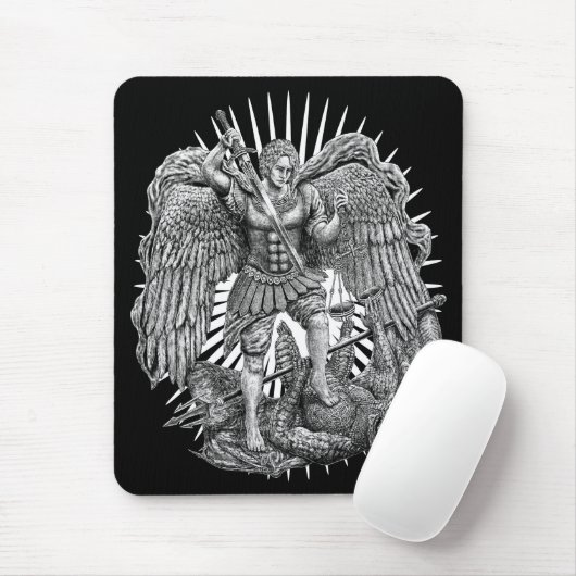 Archangel Michael Muismat (Met muis)