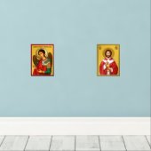 Archangel Michael Muurkunst Sets (Houten vloer)