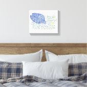 Archangel Michael Painting Wrapped Canvas Art (Insitu (Slaapkamer))