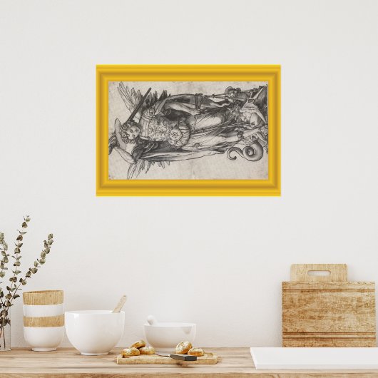 Archangel Michael poster (Keuken)