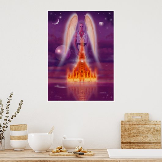 Archangel Michael Poster (Keuken)