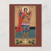 Archangel Michael Prayer Card Briefkaart (Voorkant)