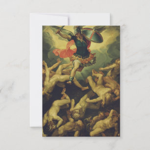 Archangel Michael Premium Heilige Kaart