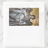 Archangel Michael Rechthoekige Sticker (Tas)