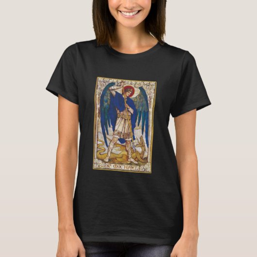 Archangel Michael Saint T-shirt (Voorkant)