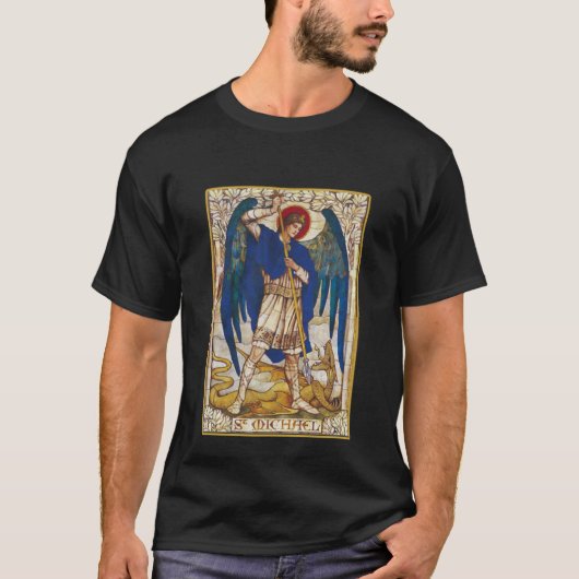 Archangel Michael Saint T-shirt (Voorkant)