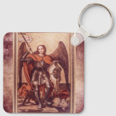 Archangel Michael Sleutelhanger (Achterkant)