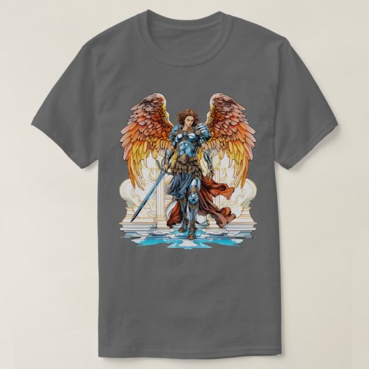 Archangel Michael T-shirt (Design voorkant)