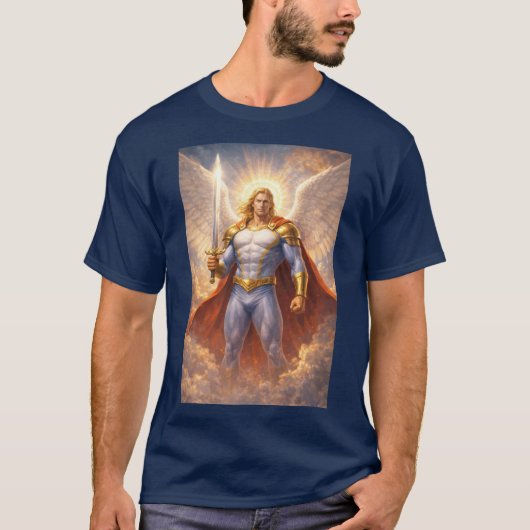 Archangel Michael T-Shirt (Voorkant)