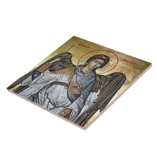 Archangel Michael Tegeltje (Zijkant)