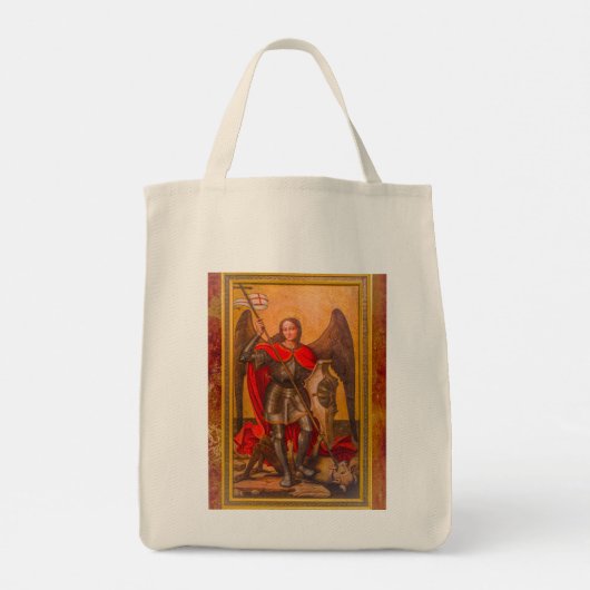 Archangel Michael Tote Bag (Achterkant)