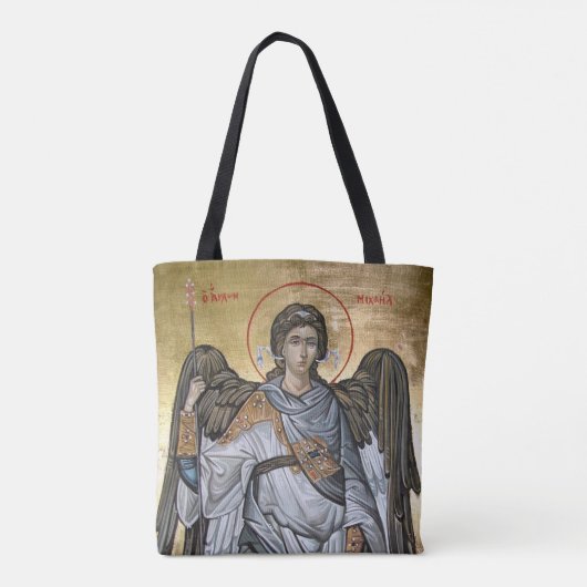 Archangel Michael Tote Bag (Achterkant)