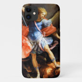 Archangel Michael tramples Satan, Guido Reni Case-Mate iPhone Case (Achterkant)