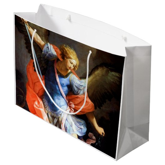 Archangel Michael tramples Satan, Guido Reni Groot Cadeauzakje (Achterkant Gekanteld)