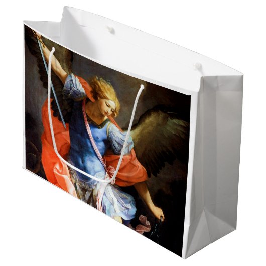 Archangel Michael tramples Satan, Guido Reni Groot Cadeauzakje (Voorkant Gekanteld)