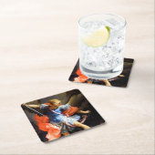 Archangel Michael tramples Satan, Guido Reni Kartonnen Onderzetters (Insitu)