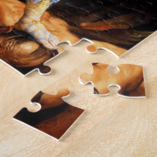 Archangel Michael tramples Satan, Guido Reni Legpuzzel (Zijkant)