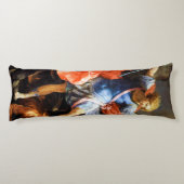 Archangel Michael tramples Satan, Guido Reni Lichaamskussen (Achterkant)