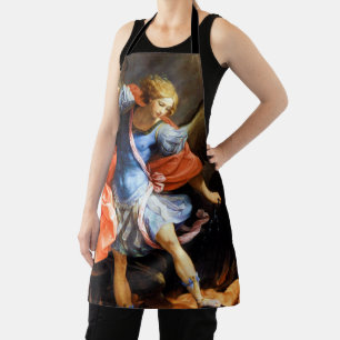 Archangel Michael tramples Satan, Guido Reni Schort
