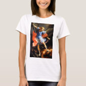 Archangel Michael tramples Satan, Guido Reni T-shirt (Voorkant)