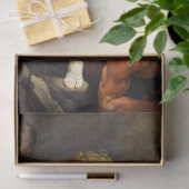 Archangel Michael tramples Satan, Guido Reni Tissuepapier (Geschenk)