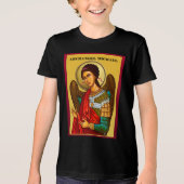Archangel Michael Tri-Blend Shirt (Voorkant)